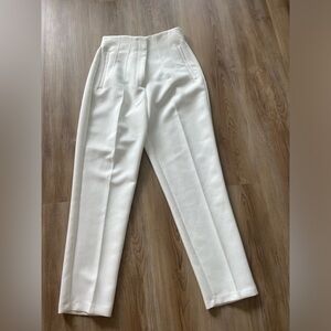 Zara high waisted pleated pants